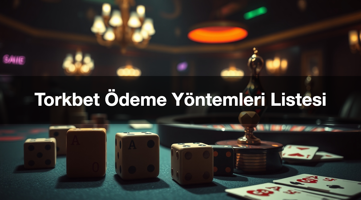 Torkbet Ödeme Yöntemleri Listesi